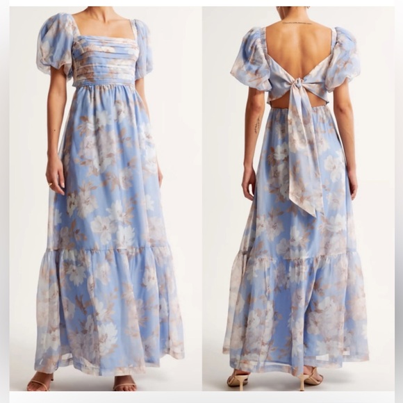 Abercrombie and Fitch Emerson Drama Floral Dress - Picture 3 of 8